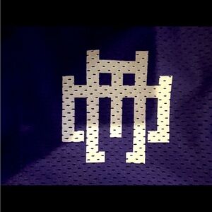 Eric Emanuel shorts size M
Purple/White